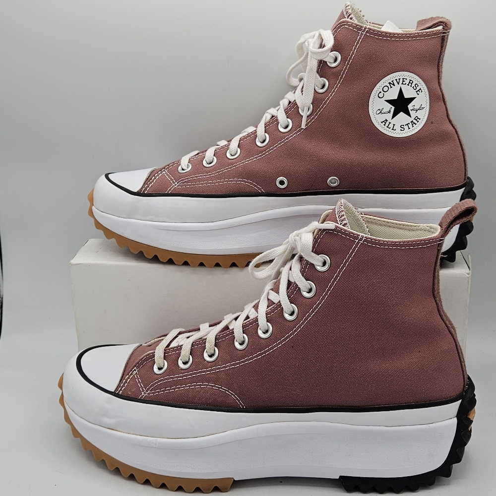 Converse Run Star saddle Color platform Chuck Taylor men's 10.5 women's 12 - Picture 12 of 16